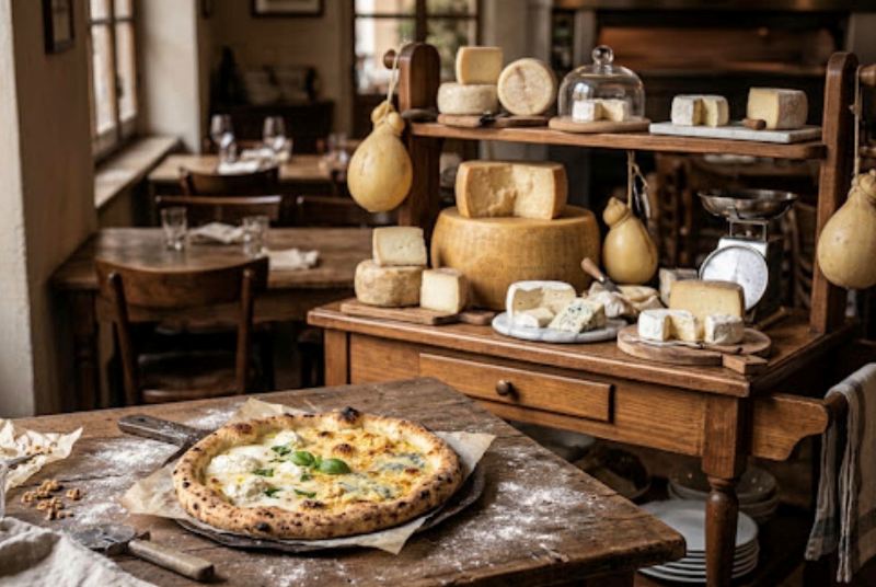 quattro formaggi storiedicibo